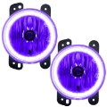 Picture of Oracle Lighting 10-15 Jeep Wrangler JK Pre-Assembled LED Halo Fog Lights -UV-Purple SEE WARRANTY