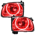 Picture of Oracle Lighting 01-04 Toyota Tacoma Pre-Assembled LED Halo Headlights -Red SEE WARRANTY