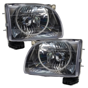 Picture of Oracle Lighting 01-04 Toyota Tacoma Pre-Assembled LED Halo Headlights -Red SEE WARRANTY