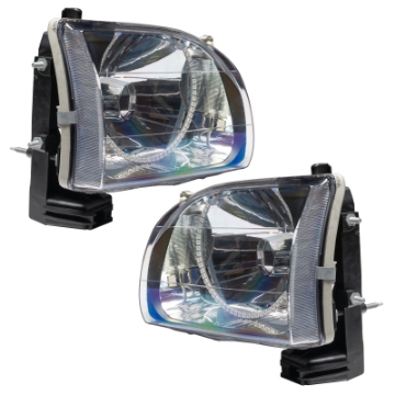 Picture of Oracle Lighting 01-04 Toyota Tacoma Pre-Assembled LED Halo Headlights -Red SEE WARRANTY