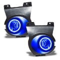 Picture of Oracle Lighting 11-14 Ford F-150 Pre-Assembled LED Halo Fog Lights -Blue SEE WARRANTY