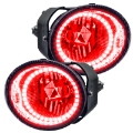 Picture of Oracle Lighting 01-02 Nissan Frontier Pre-Assembled LED Halo Fog Lights -Red SEE WARRANTY