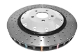 Picture of DBA 07-11 Audi S6 Front 5000 Series Drilled Rotor w-Black Hat