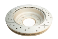 Picture of DBA 00-06 Mitsubishi Montero Rear Street Series Drilled & Slotted Rotor