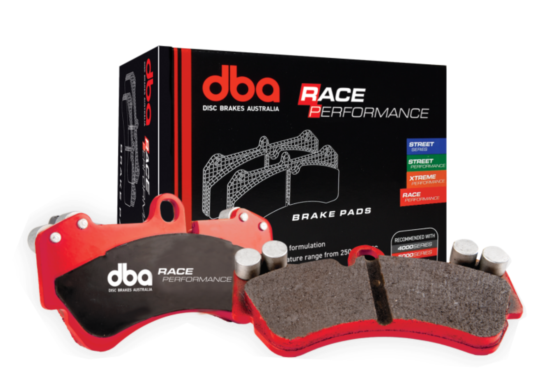 Picture of DBA 17-20 Audi RS3 w-Iron Disc Front RP Performance Brake Pads