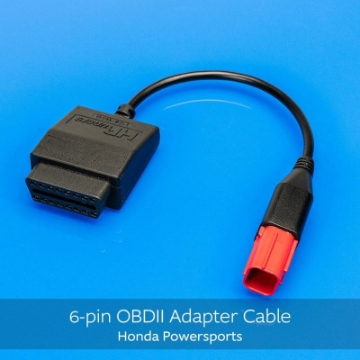 Picture of HPT OBDII Adapter Cable - Honda Powersports - 6 Pin