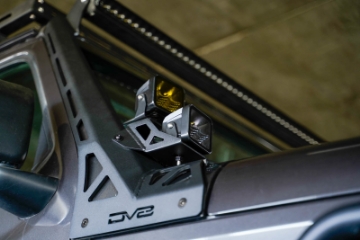 Picture of DV8 Offroad 2018+ Jeep Wrangler JLO A Pillar Dual Light Pod Mounts