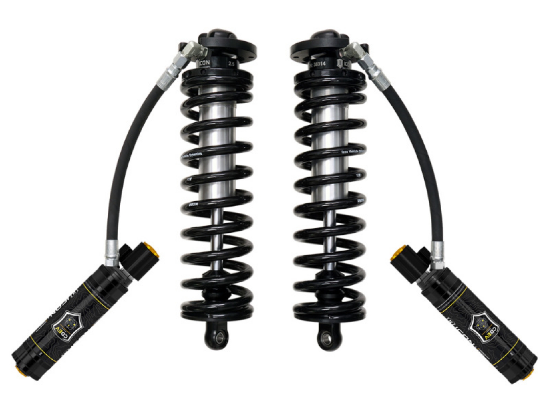 Picture of ICON 2017+ Ford F-250-F-350 SD 4WD 4-5-5in 2-5 Series Shocks VS RR CDEV Bolt-In Conversion Kit