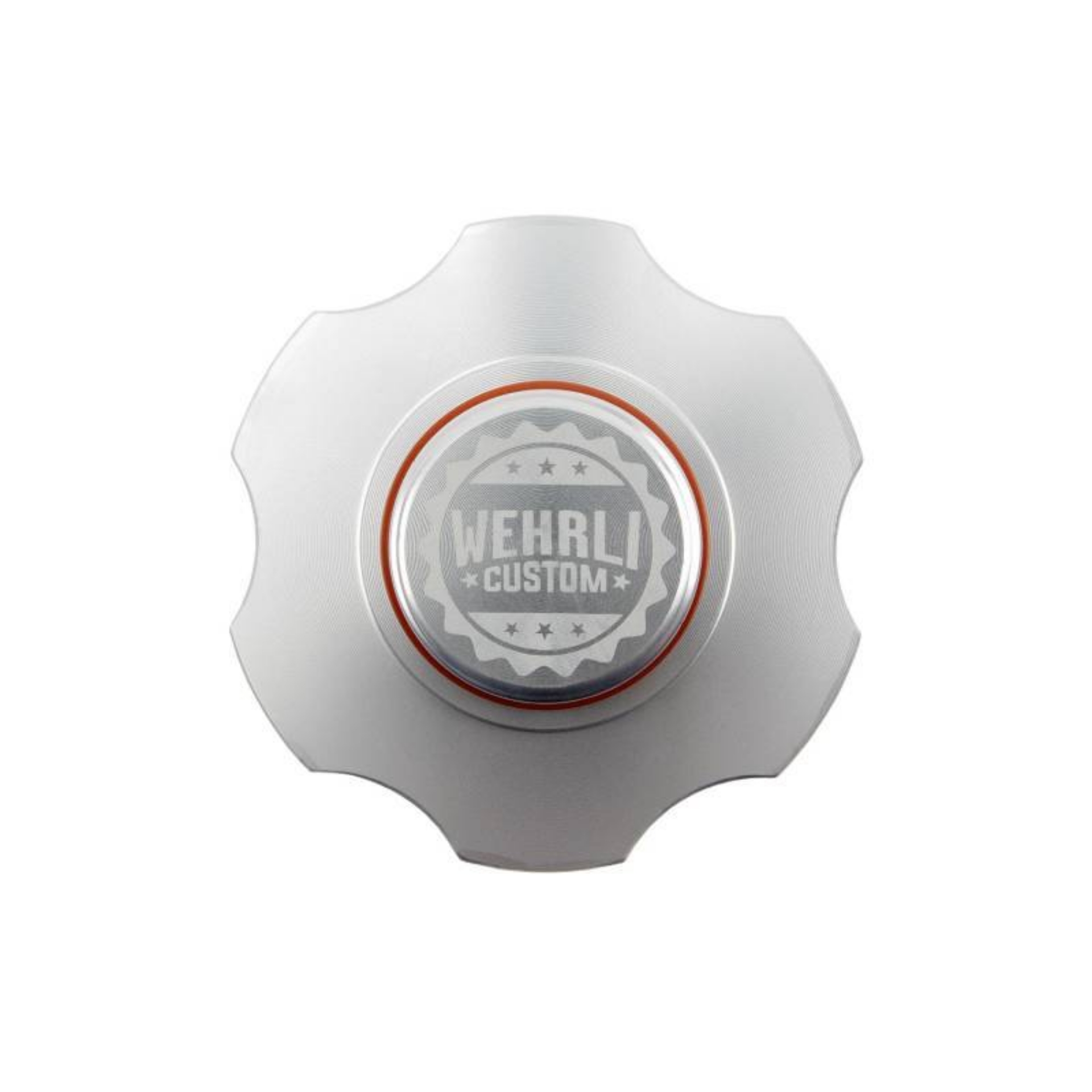 Picture of Wehrli 98-5-23 Cummins Billet Aluminum Clear Anodized Oil Fill Cap