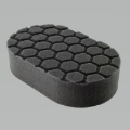 Picture of Chemical Guys Hex-Logic Finishing Hand Applicator Pad - Black - 3in x 6in x 1in