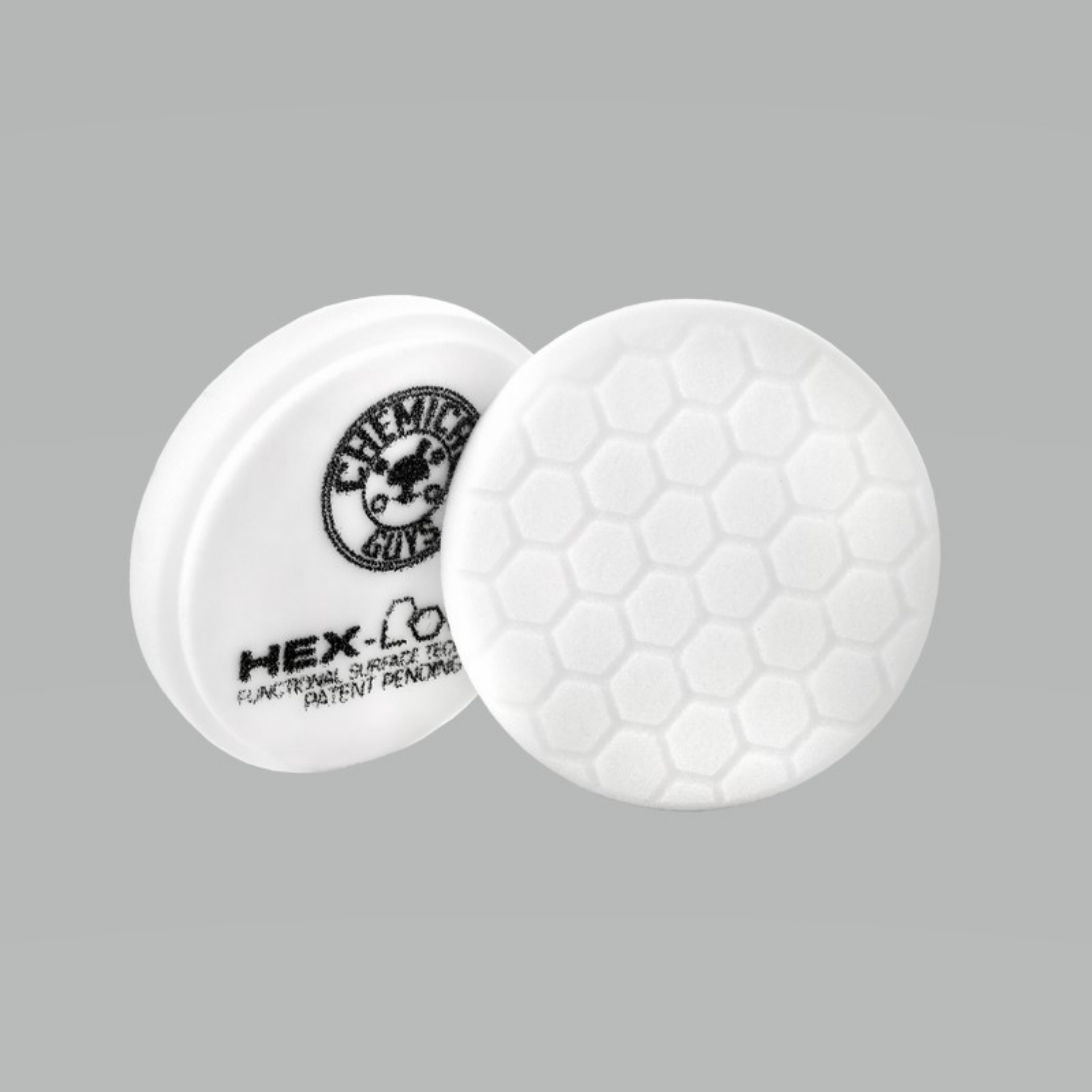 Picture of Chemical Guys Hex-Logic Self-Centered Light-Medium Polishing Pad - White - 4in