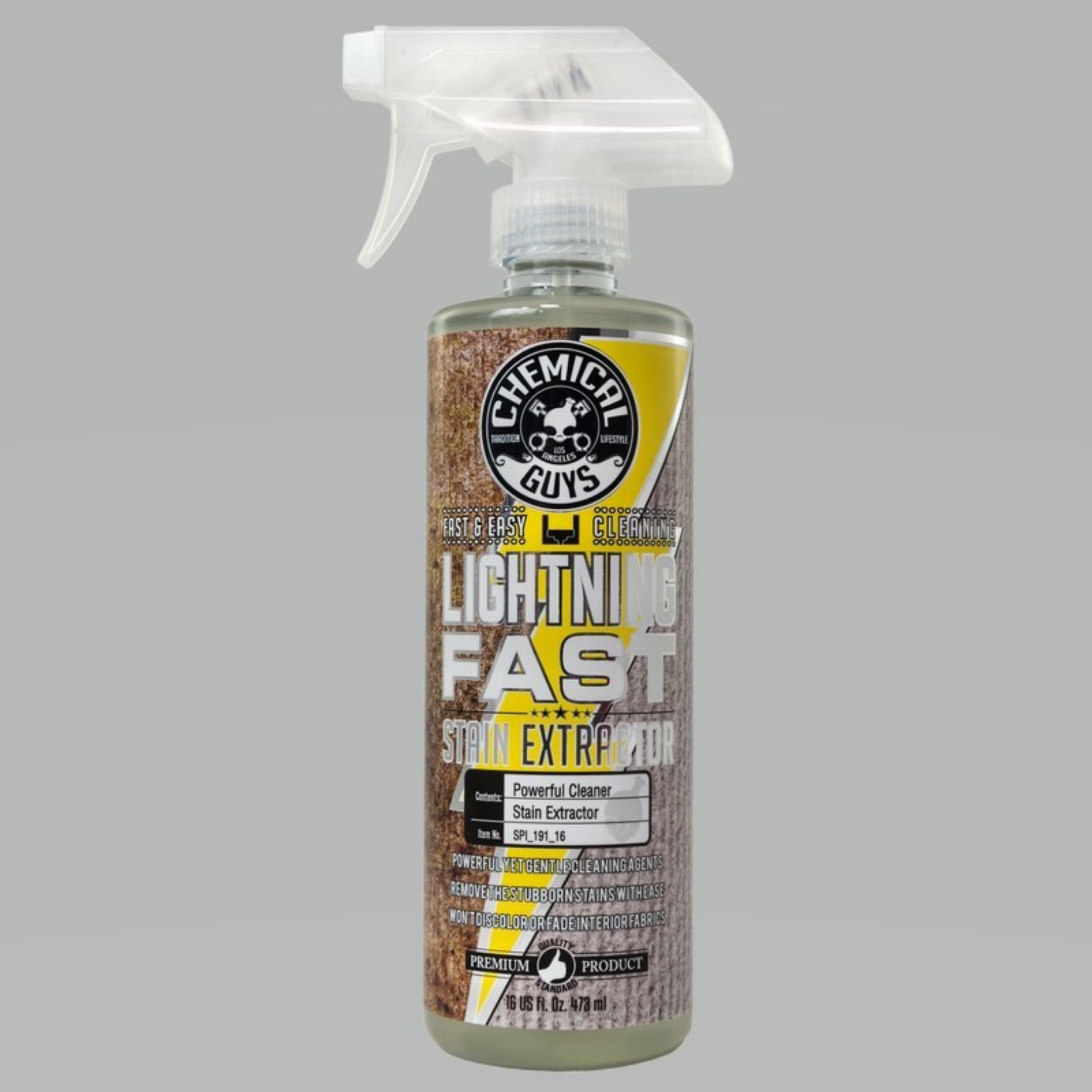 Picture of Chemical Guys Lightning Fast Carpet & Upholstery Stain Extractor - 16oz