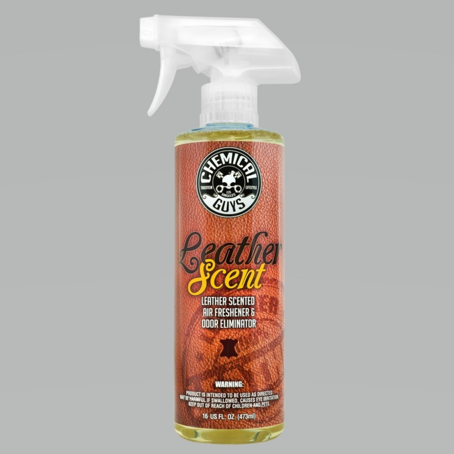 Picture of Chemical Guys Leather Scent Air Freshener & Odor Eliminator - 16oz