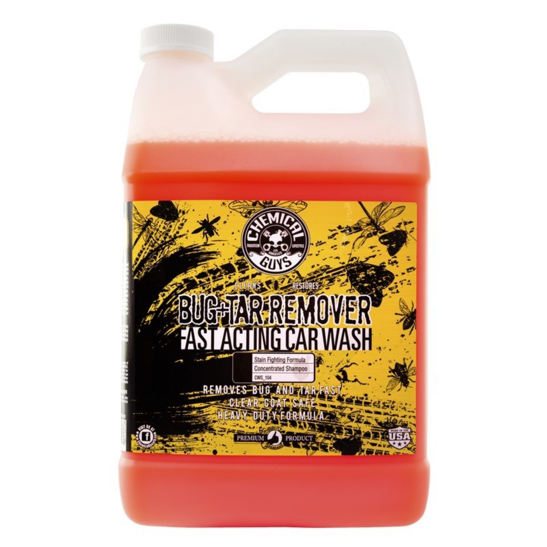 Picture of Chemical Guys Bug & Tar Heavy Duty Car Wash Shampoo - 1 Gallon