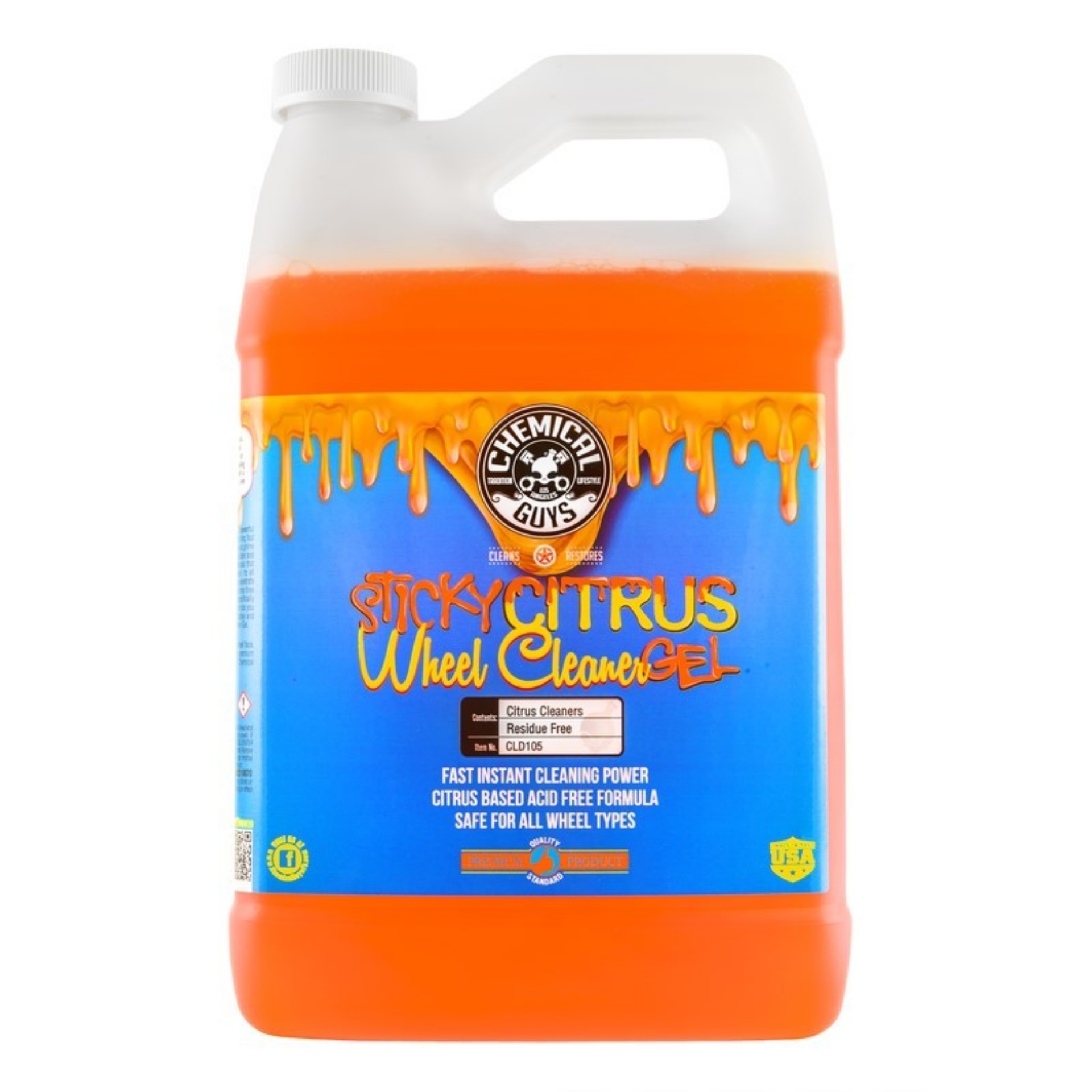 Picture of Chemical Guys Sticky Citrus Wheel & Rim Cleaner Gel - 1 Gallon