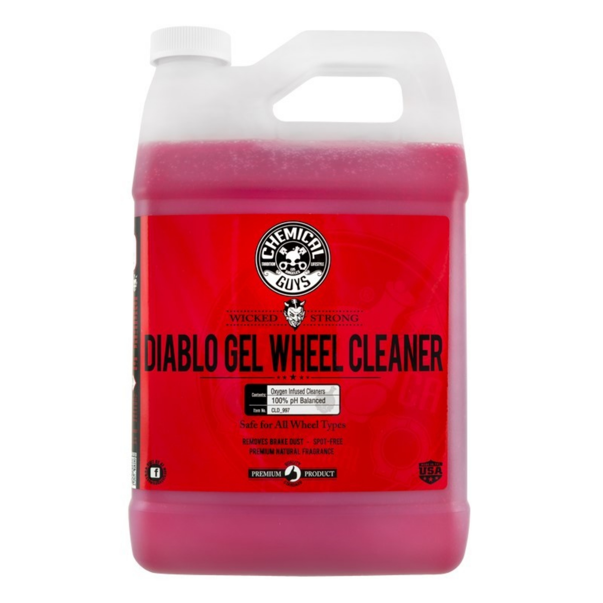 Picture of Chemical Guys Diablo Gel Wheel & Rim Cleaner - 1 Gallon