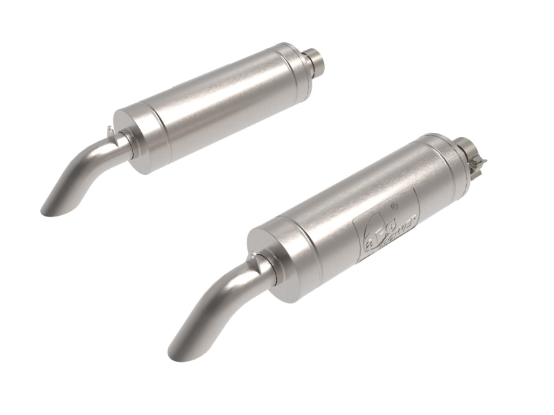 Picture of aFe 02-08 Mercedes-Benz G500 L6-3-0L tt Vulcan Series 2-5in 304 SS  Cat-Back Exhaust System