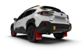 Picture of Rally Armor - 2024 Subaru Crosstrek Wilderness Only Red UR Mud Flap W-Black Logo - No Drilling Req