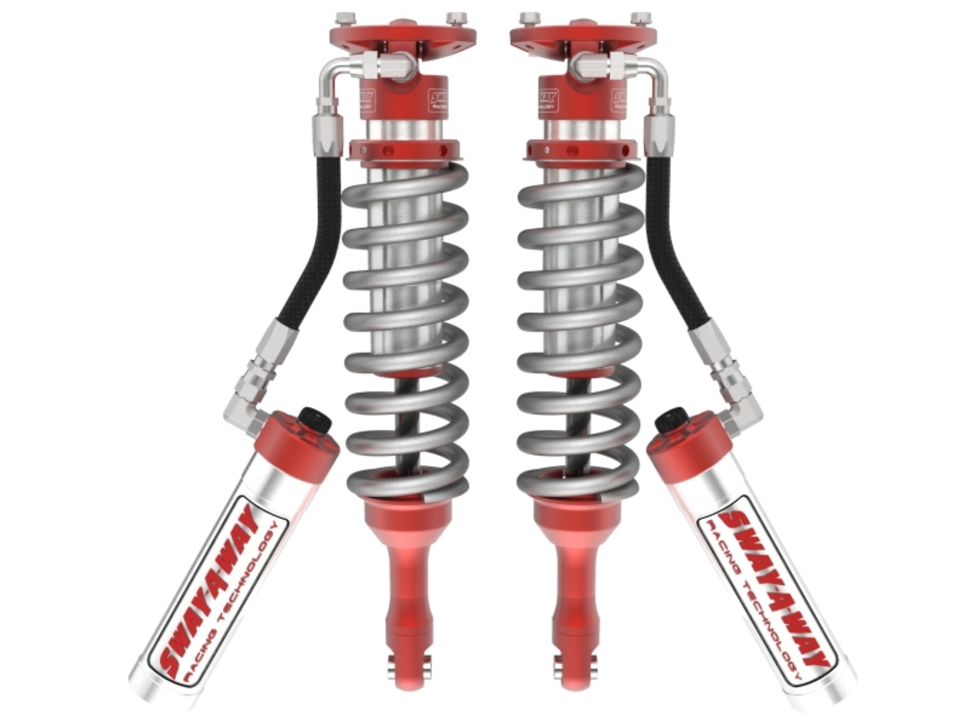 Picture of aFe 05-22 Toyota Tacoma L4 2-7L Sway-A-Way 2-5in Front Coilover Kit w- Compression Adjusters