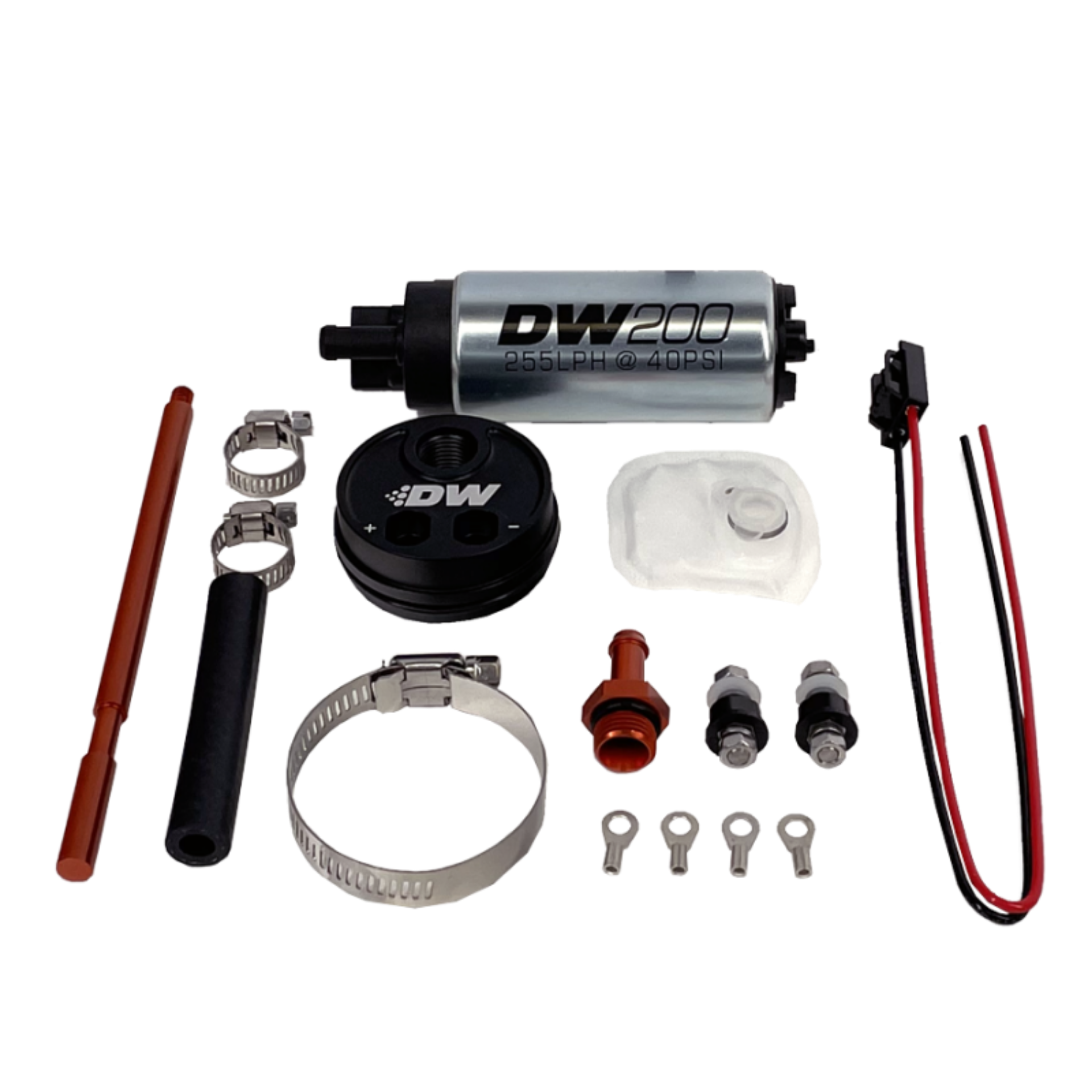 Picture of DeatschWerks 2-5L Module Surge Tank In-Tank Pump Adapter w- DW200 255lph Fuel Pump