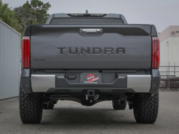 Picture of aFe 2022 Toyota Tundra V6-3-5L tt Apollo GT Series Hi-Tuck 2-5in to 3in 409 SS Cat-Back Exhaust