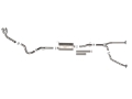 Picture of aFe 2022 Toyota Tundra V6-3-5L tt Vulcan Series 2-5in to 3in 304 SS Cat-Back Exhaust w- Polish Tip