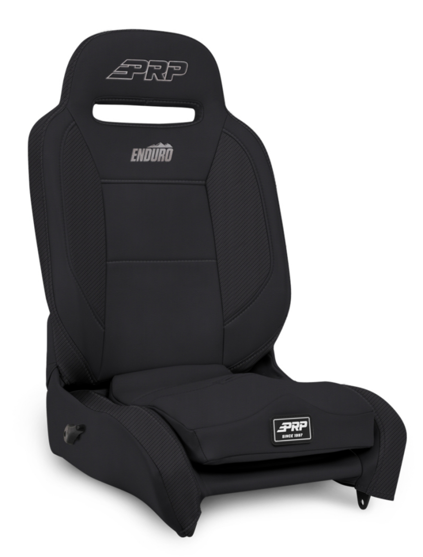 Picture of PRP Enduro Elite Reclining Suspension Seat Driver Side- Black Vinyl-Black