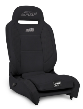 Picture of PRP Enduro Elite Reclining Suspension Seat Passenger Side - Black Vinyl-Black