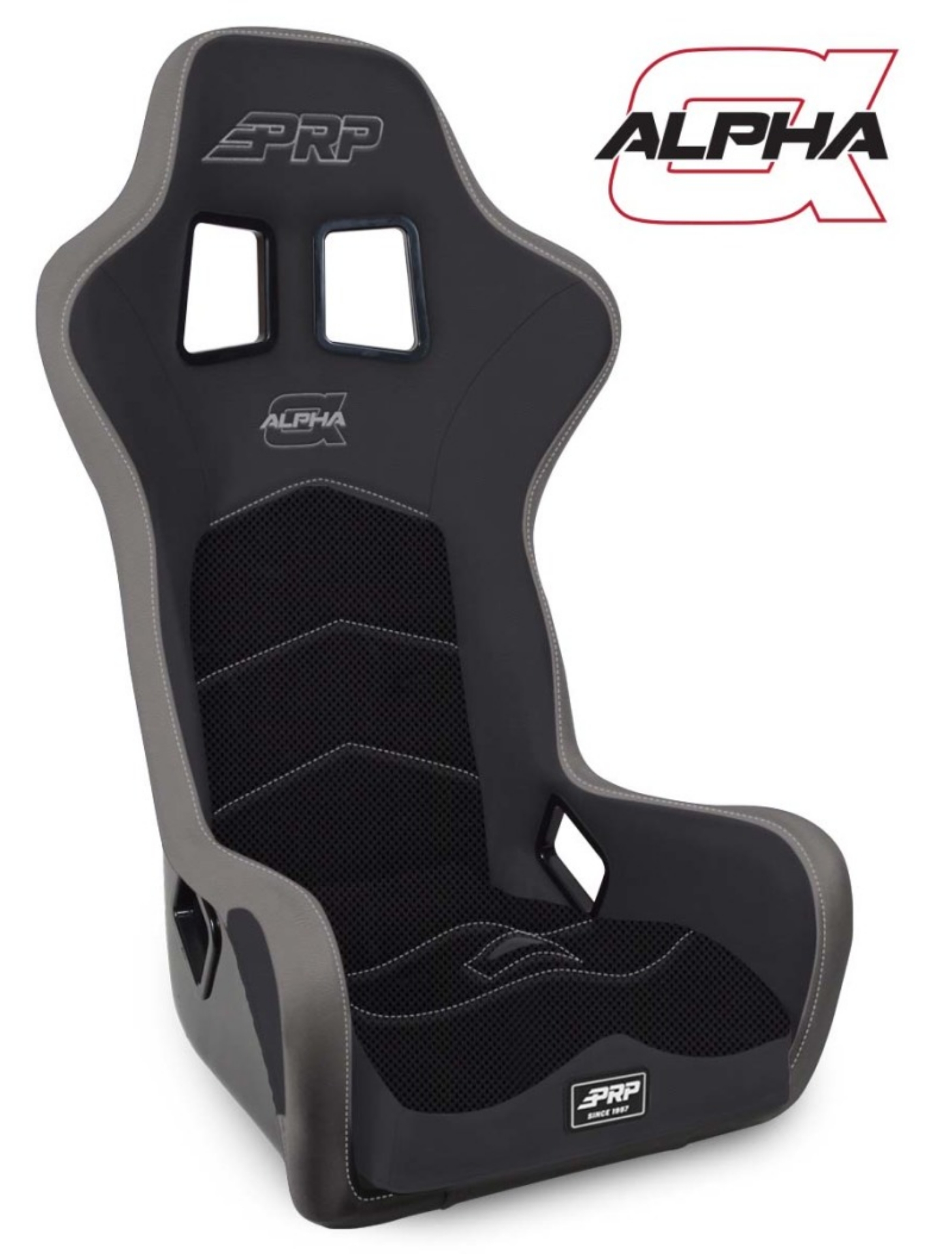 Picture of PRP Alpha Composite Seat- Black-Grey