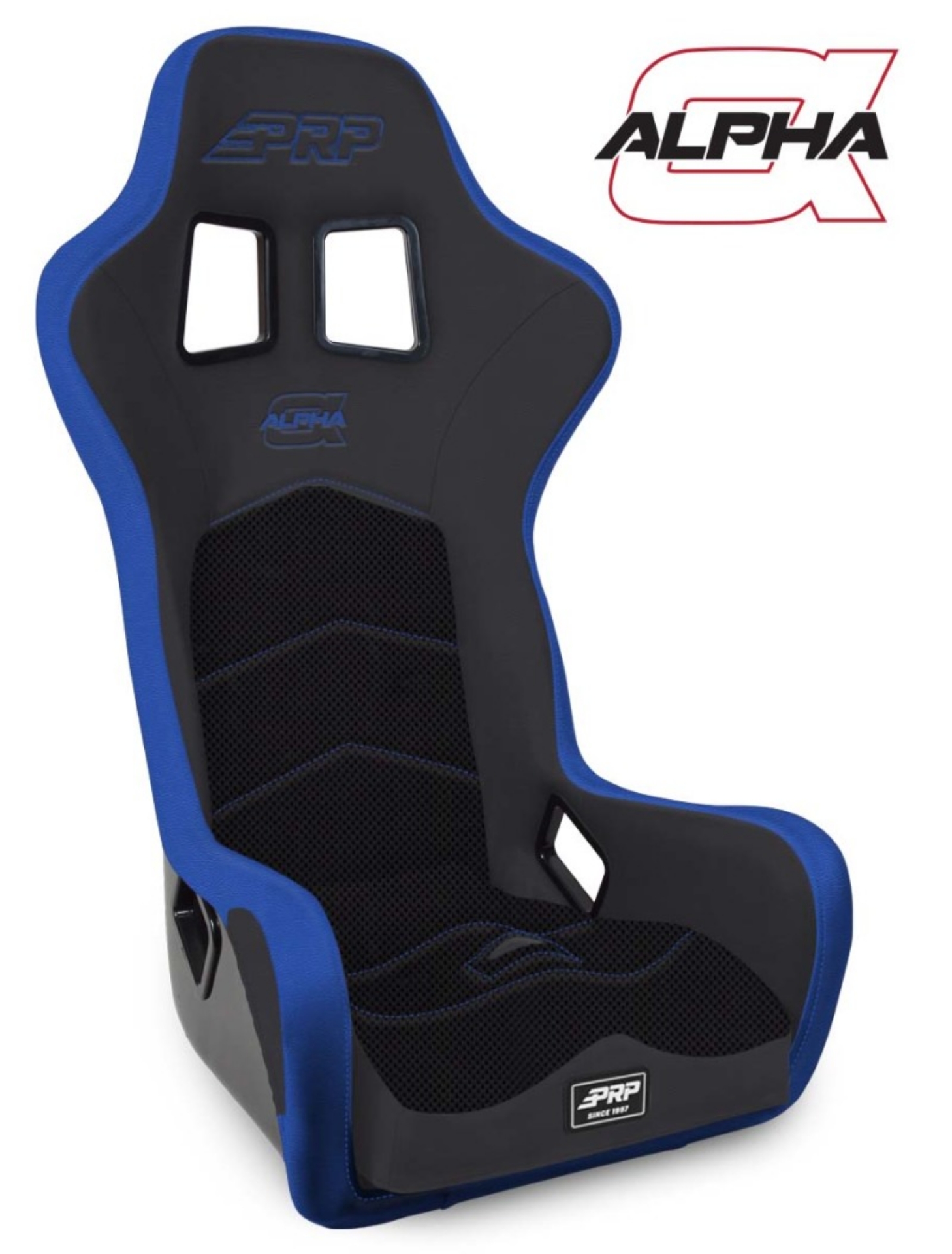 Picture of PRP Alpha Composite Seat- Black-Blue