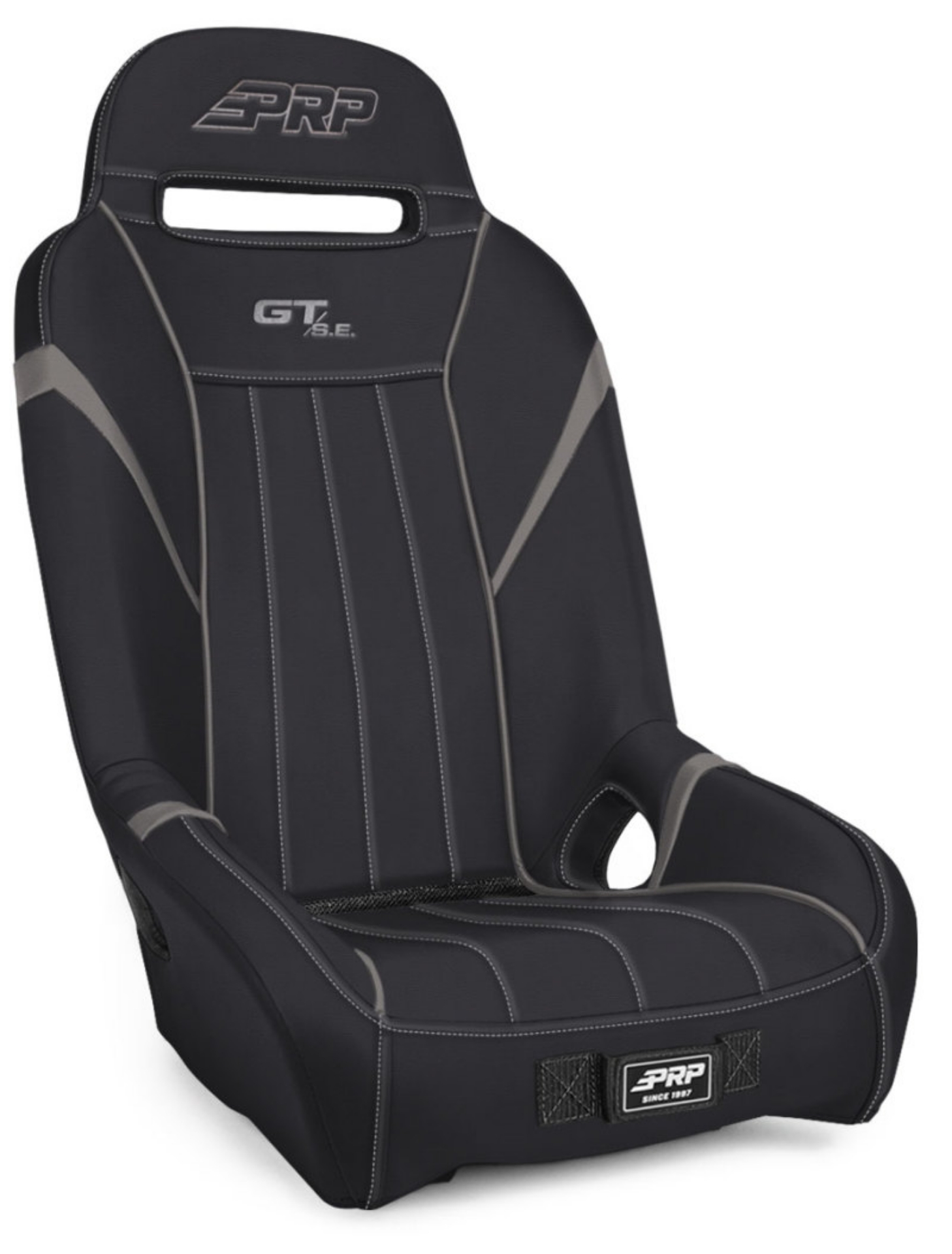 Picture of PRP GT-S-E- 1In- Extra Wide Suspension Seat- Black - Gray