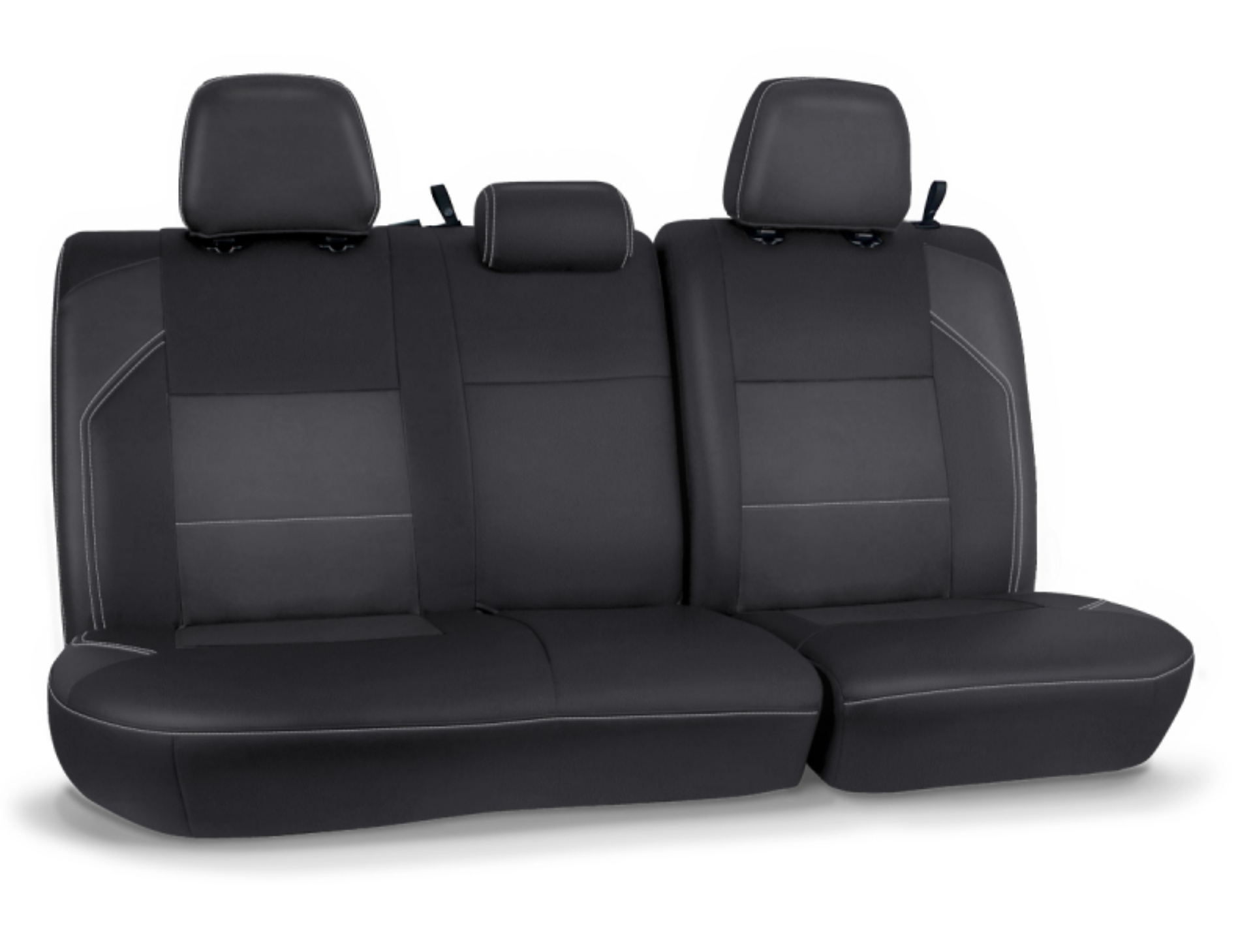 Picture of PRP 2016+ Toyota Tacoma Rear Bench Cover Double Cab - Black-Grey