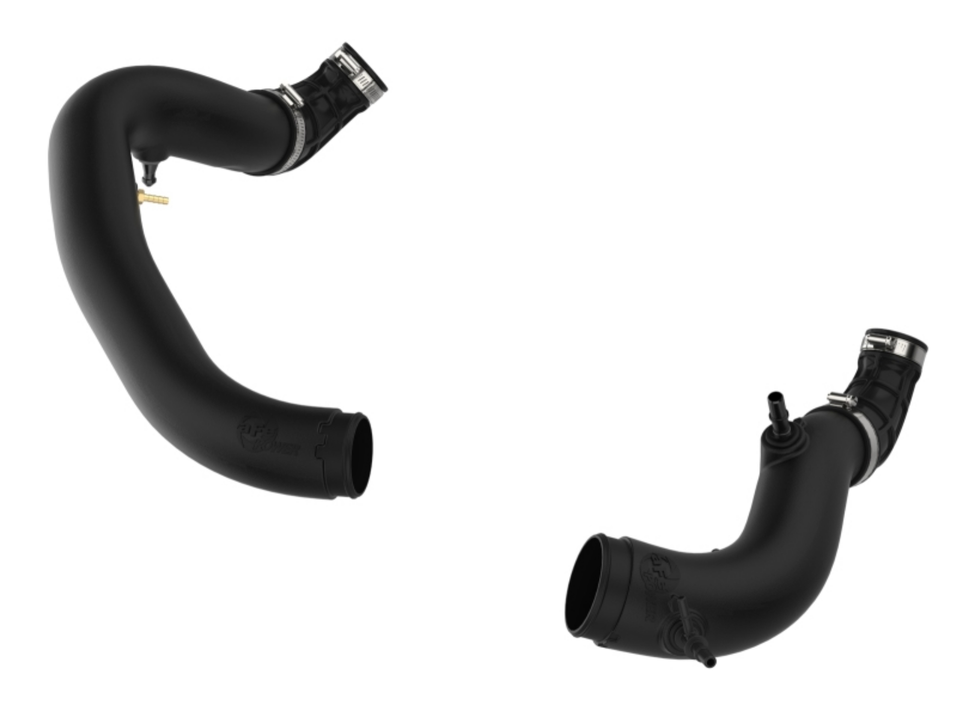 Picture of aFe 15-16 Ford F150 V6 3-5L Turbo Inlet Pipes - Black