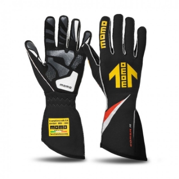 Picture of Momo Corsa R Gloves Size 10 FIA 8856-2000-Black