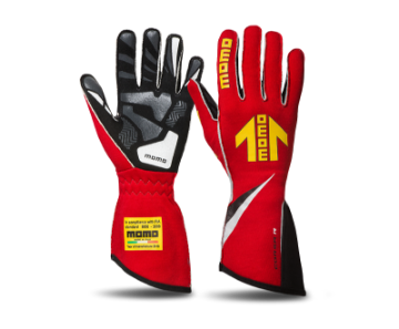 Picture of Momo Corsa R Gloves Size 9 FIA 8856-2000-Red