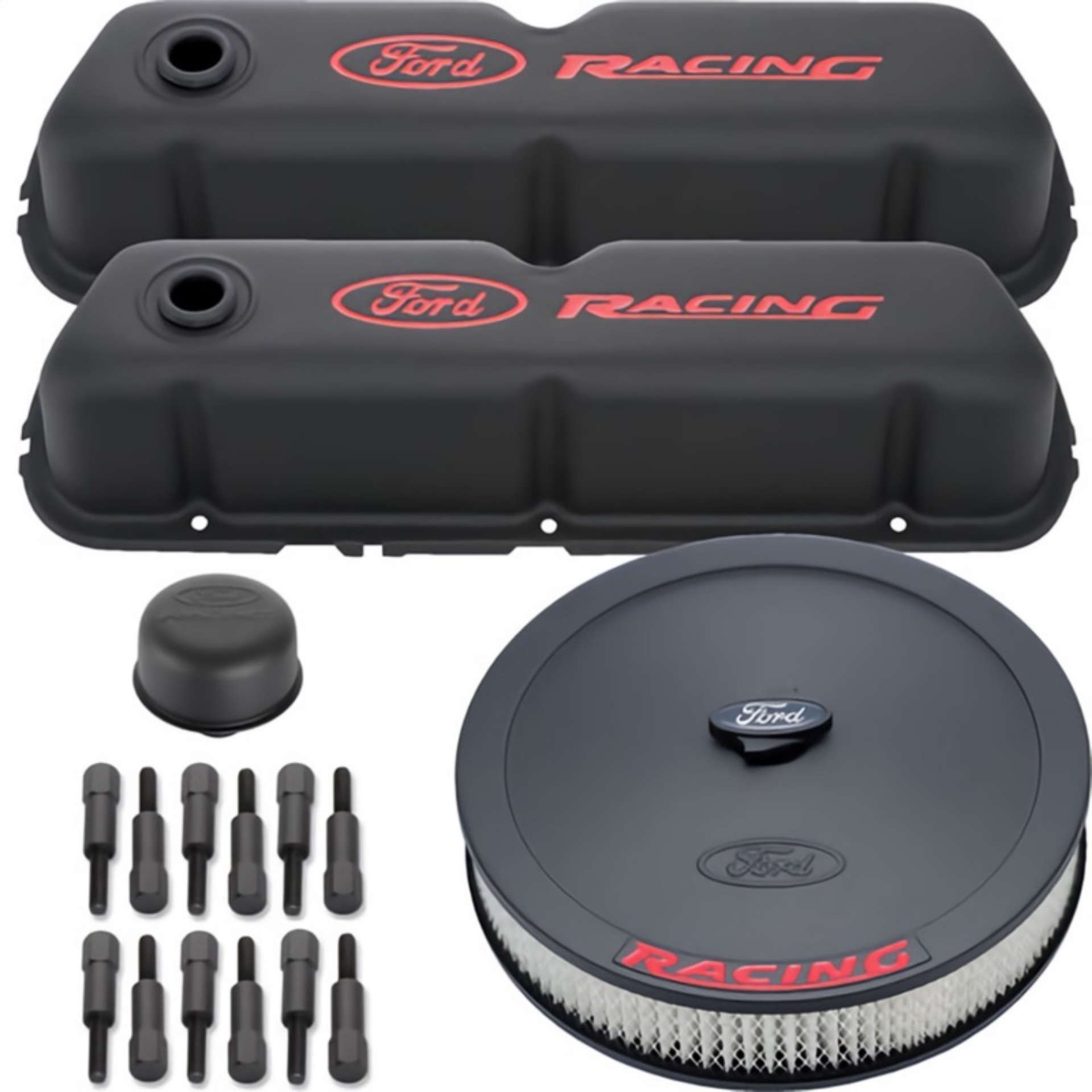 Picture of Ford Racing Complete Dress Up Kit Black Crinkle Finish