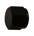 Picture of DeatschWerks 8AN Female Flare Cap - Anodized Matte Black