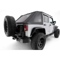 Picture of Rampage 07-18 Jeep Wrangler JK Unlimited TrailCrawler Rock Slider & Rocker Guard - Black