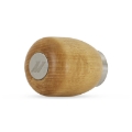 Picture of Mishimoto Short Steel Core Wood Shift Knob - Beech