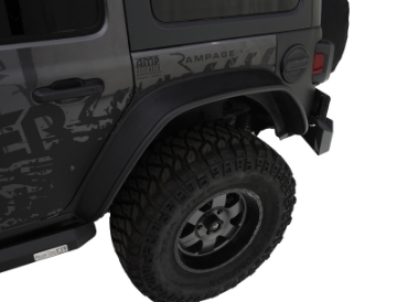 Picture of Bushwacker YA FF Jeep Flat Style 2 Piece