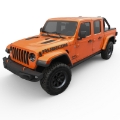 Picture of EGR 20-22 Jeep Gladiator RollTrac S-Series Black Powder Coated Sports Bar Jeep Gladiator