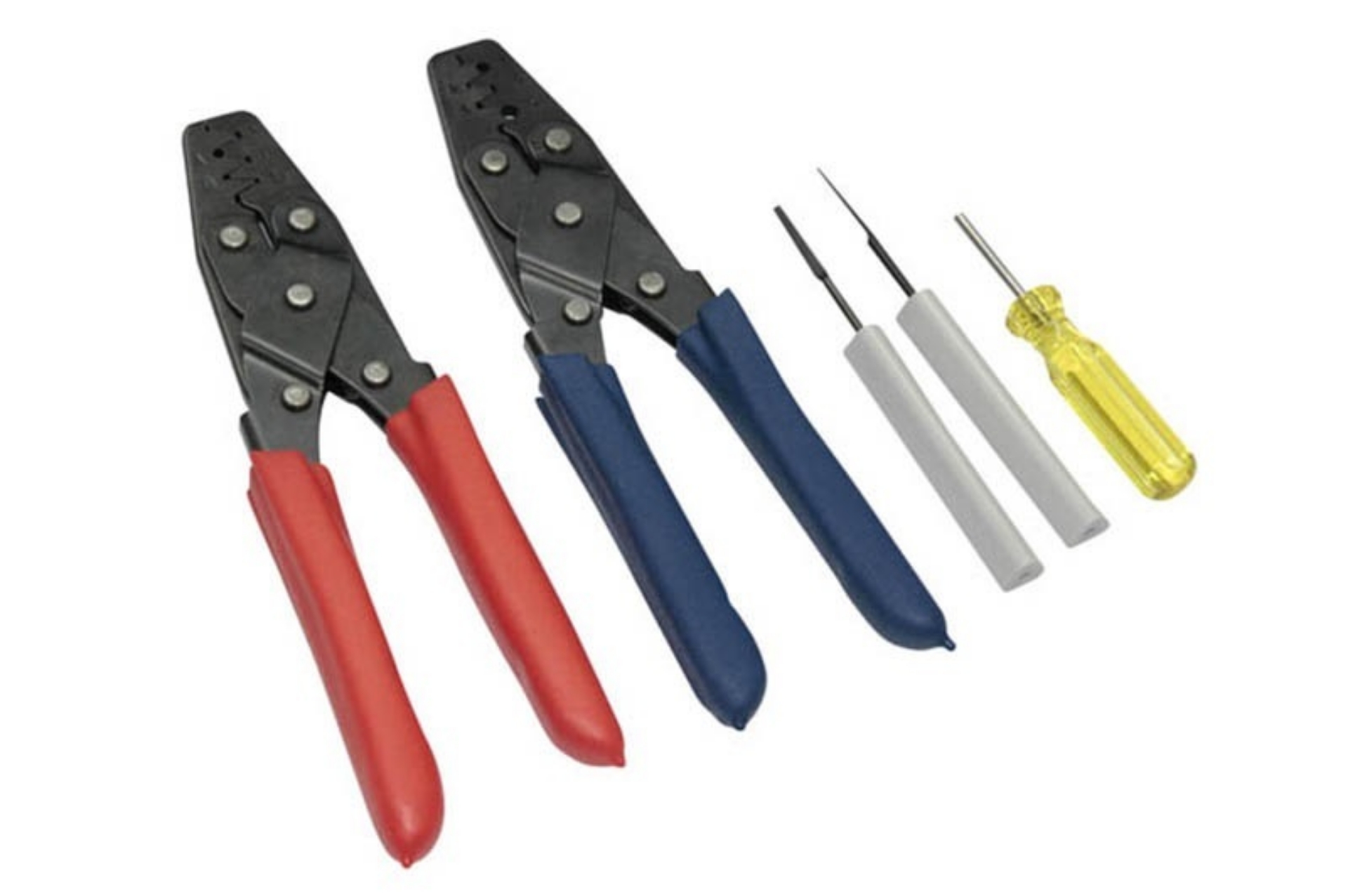 Picture of Haltech Dual Crimper Set - Includes 3 Pin Removal Tools