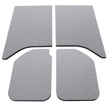 Picture of DEI 11-18 Jeep Wrangler JK 2-Door Boom Mat Headliner - 4 Piece - Gray