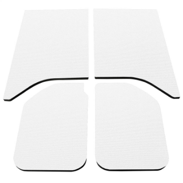 Picture of DEI 11-18 Jeep Wrangler JK 2-Door Boom Mat Headliner - 4 Piece - White