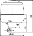 Picture of Hella Led Lamp 12-24V Amber Flex Mounting 2Rl