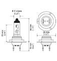 Picture of Hella Bulb H7 12V 55W Px26D T4625 +50