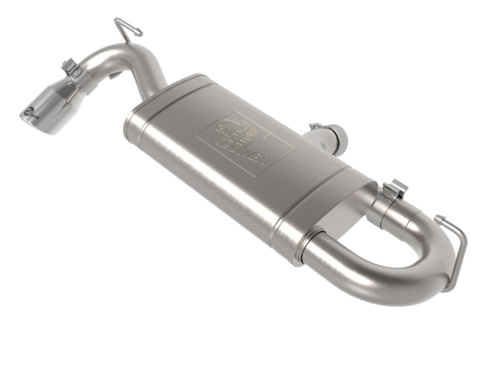 Picture of aFe Ford Bronco Sport 21-22 L3-1-5L t-L4-2-0L t Vulcan Axle-Back Exhaust System- Polished Tips