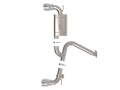 Picture of aFe 22-23 Hyundai Kona N L4 2-0L t Takeda 3in 304 SS Axle-Back Exhaust System w- Polished Tips