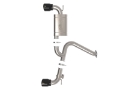 Picture of aFe 22-23 Hyundai Kona N L4 2-0L t Takeda 3in SS Axle-Back Exhaust System w- Black Tips