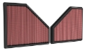 Picture of K&N 20-22 BMW M3 L6 3-0L F-I Replacement Air Filter